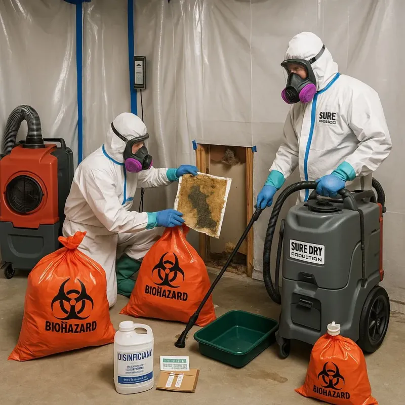 Contaminated Water Handling Protocols process in El Rancho, NM